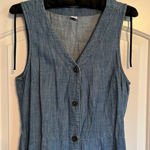 Old navy button jean dress